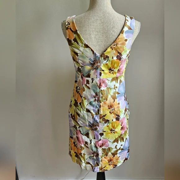 Joe Fresh Floral Midi Dress - Picture 3 of 4